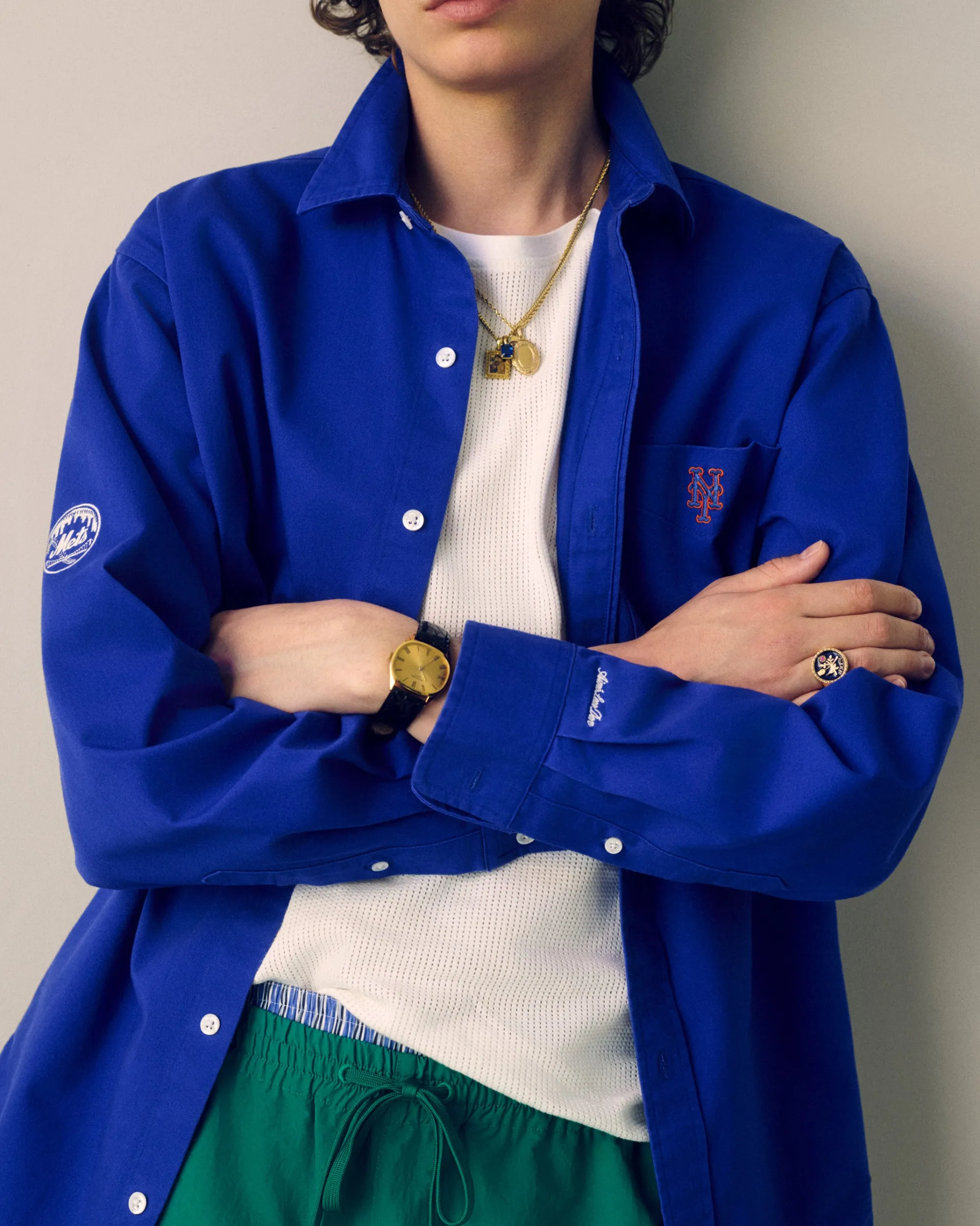 Aimé Leon Dore ALD / New York Mets Leon Overshirt