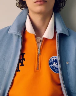 Aimé Leon Dore ALD / New York Mets Quarter Zip Pullover