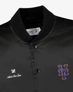 Aimé Leon Dore ALD / New York Mets Satin Varsity Jacket