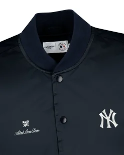Aimé Leon Dore ALD / New York Yankees Satin Varsity Jacket