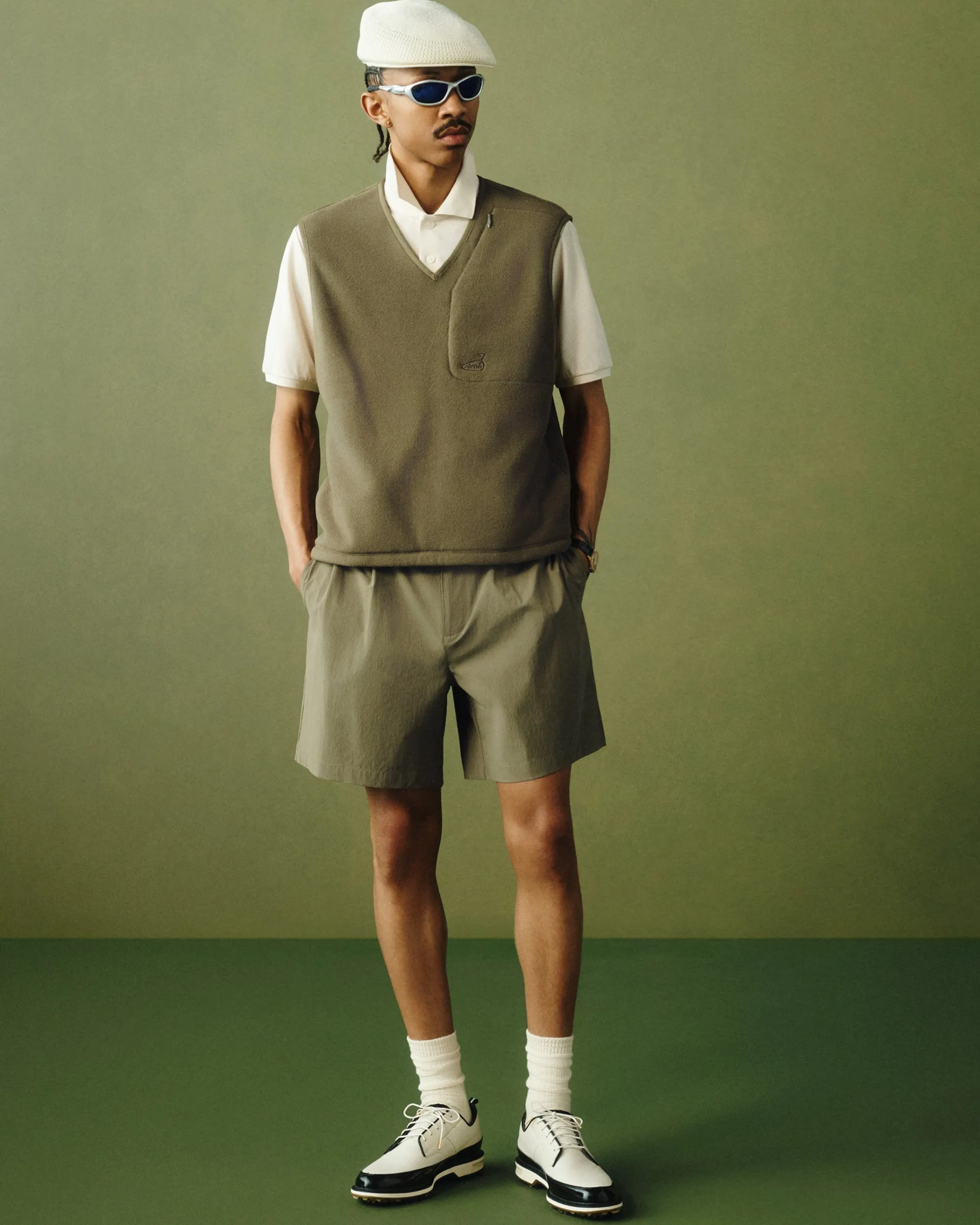 Aimé Leon Dore ALD Golf Fleece Vest