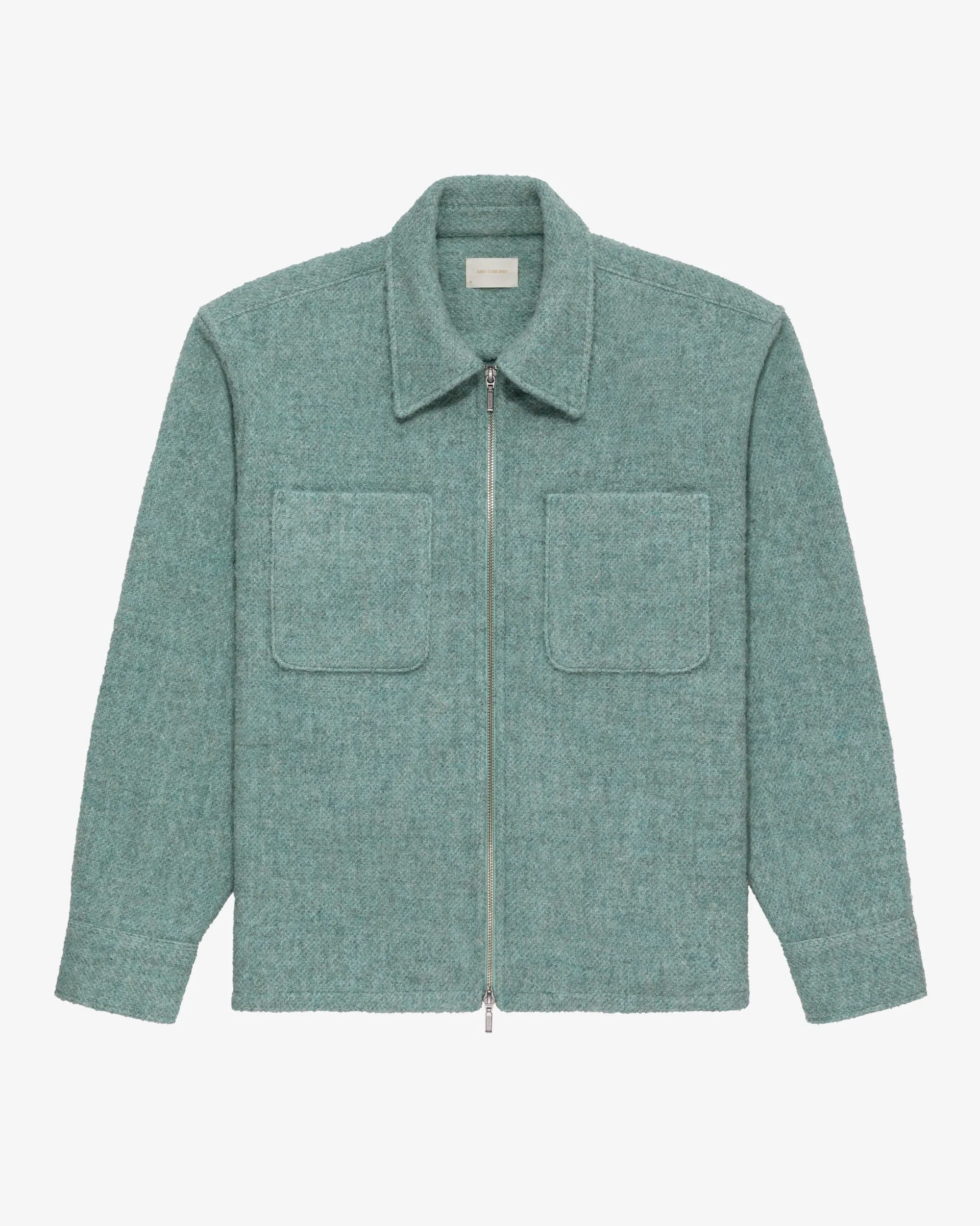 Aimé Leon Dore Alpaca Blend Zip Shirt
