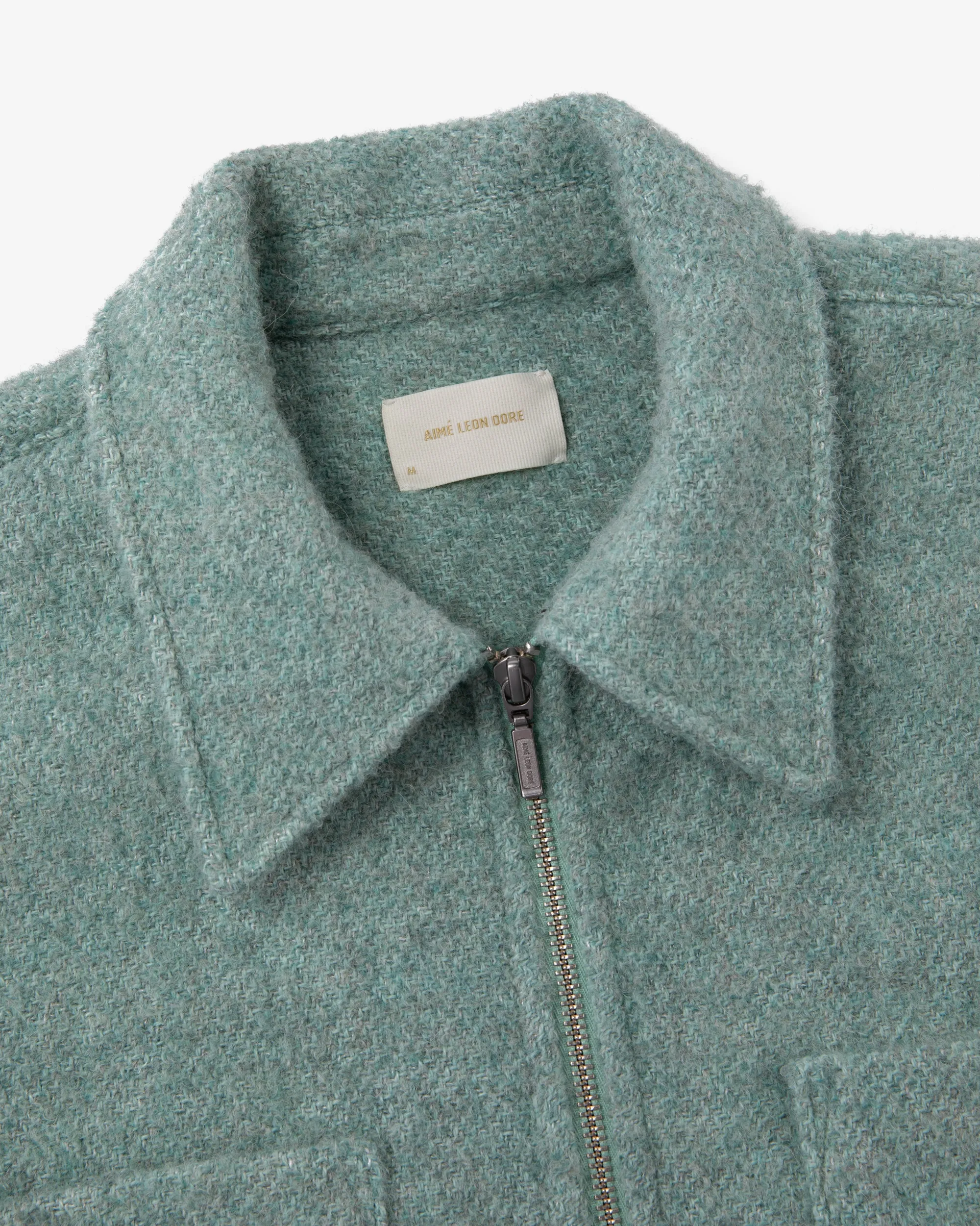Aimé Leon Dore Alpaca Blend Zip Shirt
