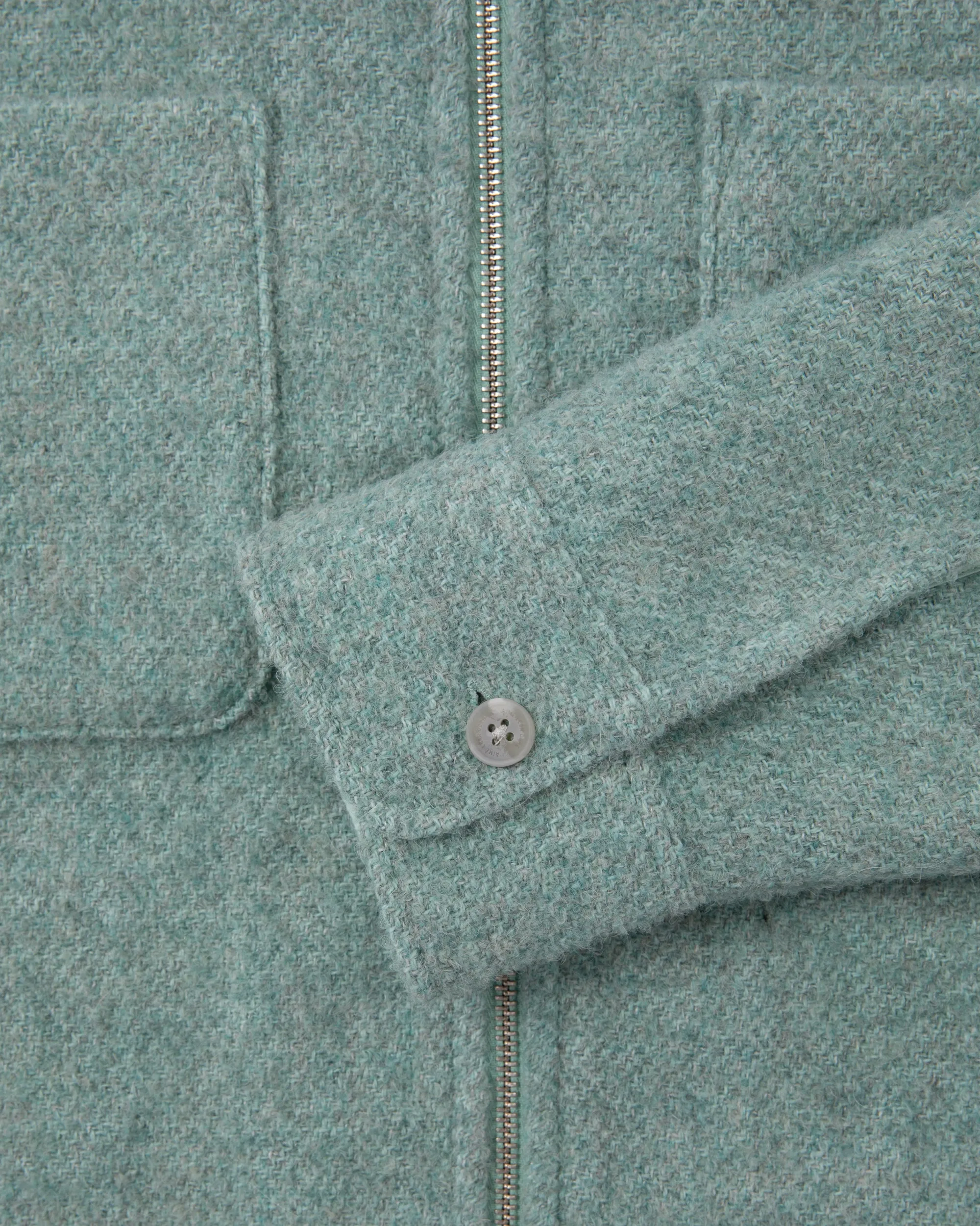 Aimé Leon Dore Alpaca Blend Zip Shirt