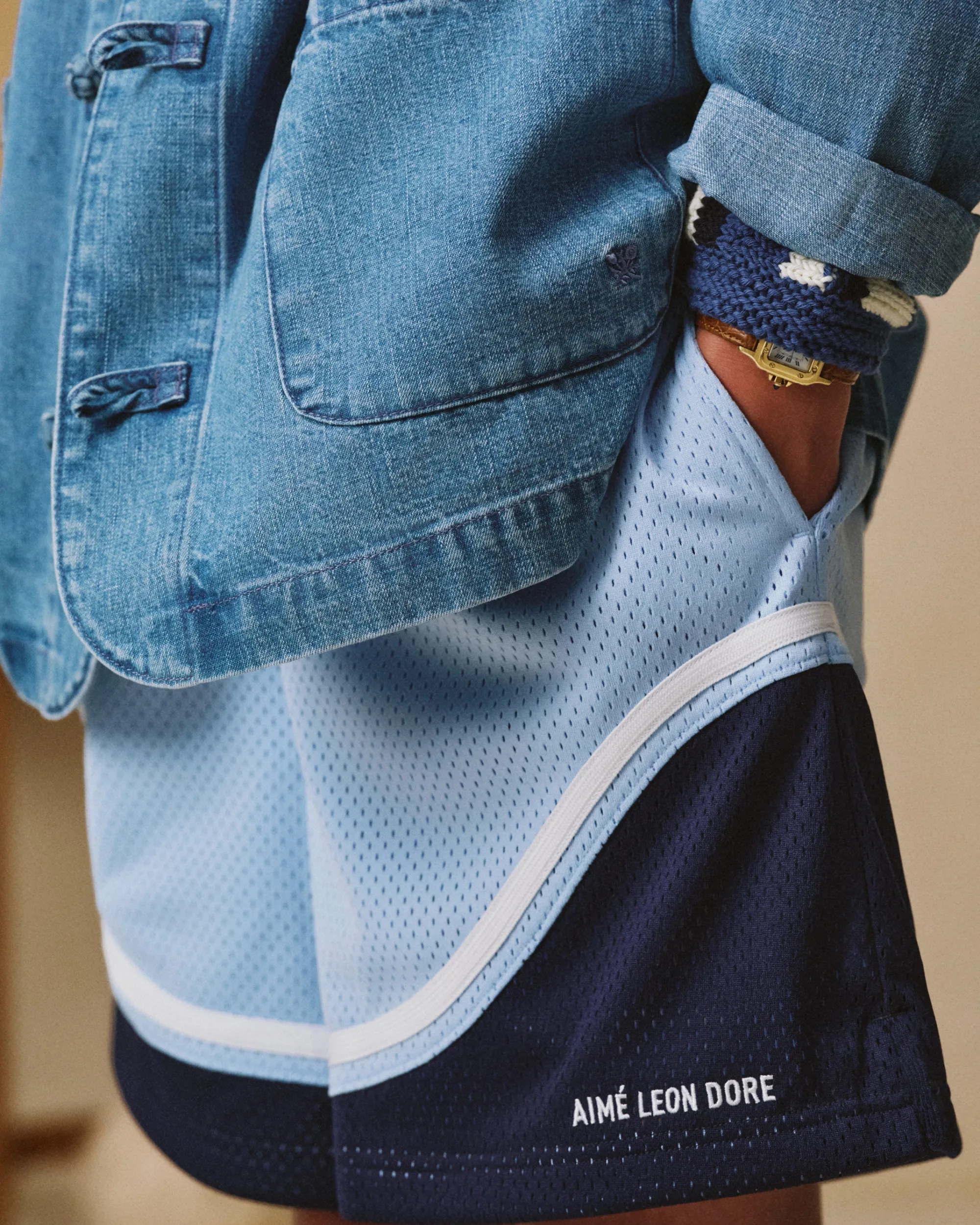 Aimé Leon Dore Colorblock Court Short