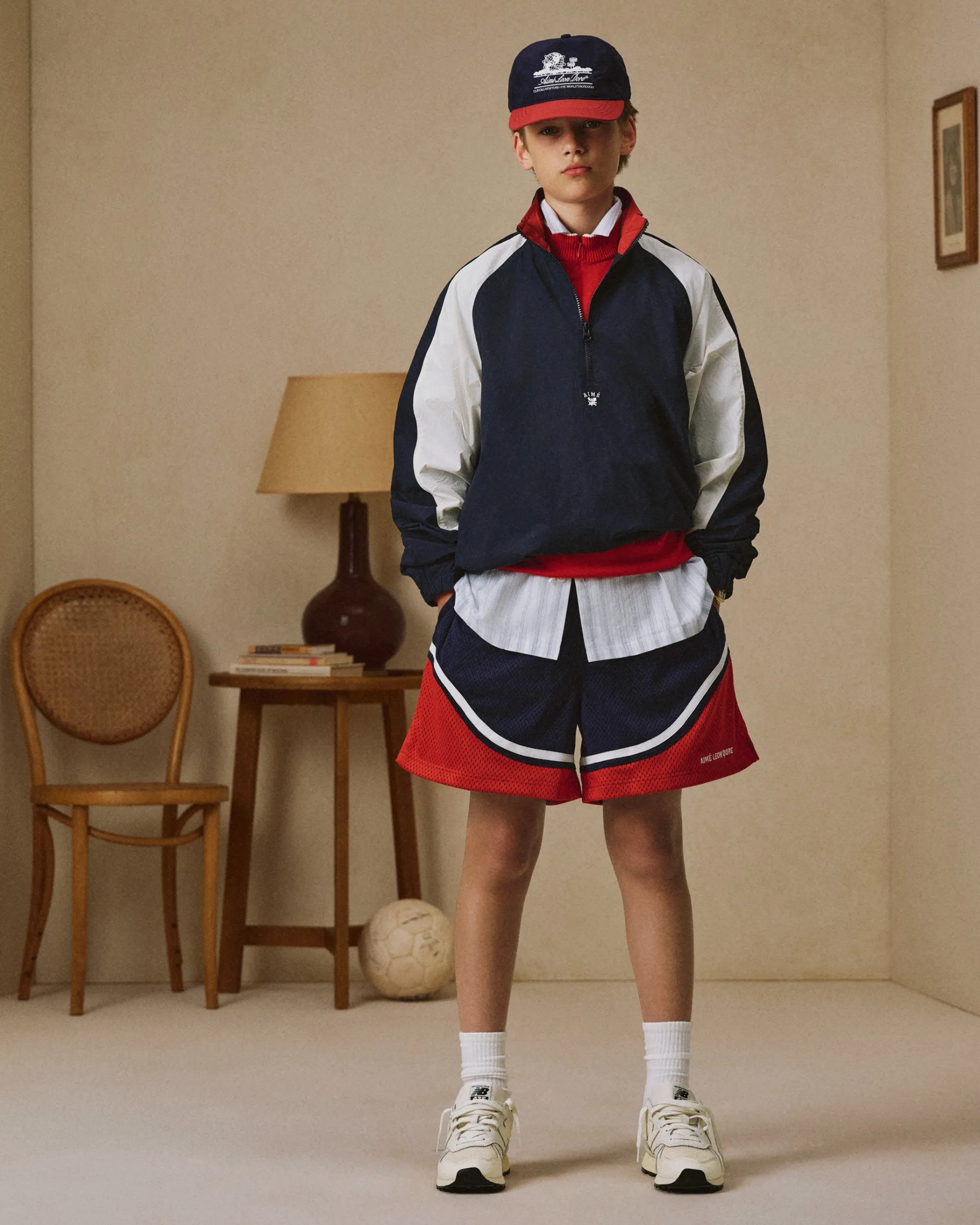 Aimé Leon Dore Colorblock Court Short