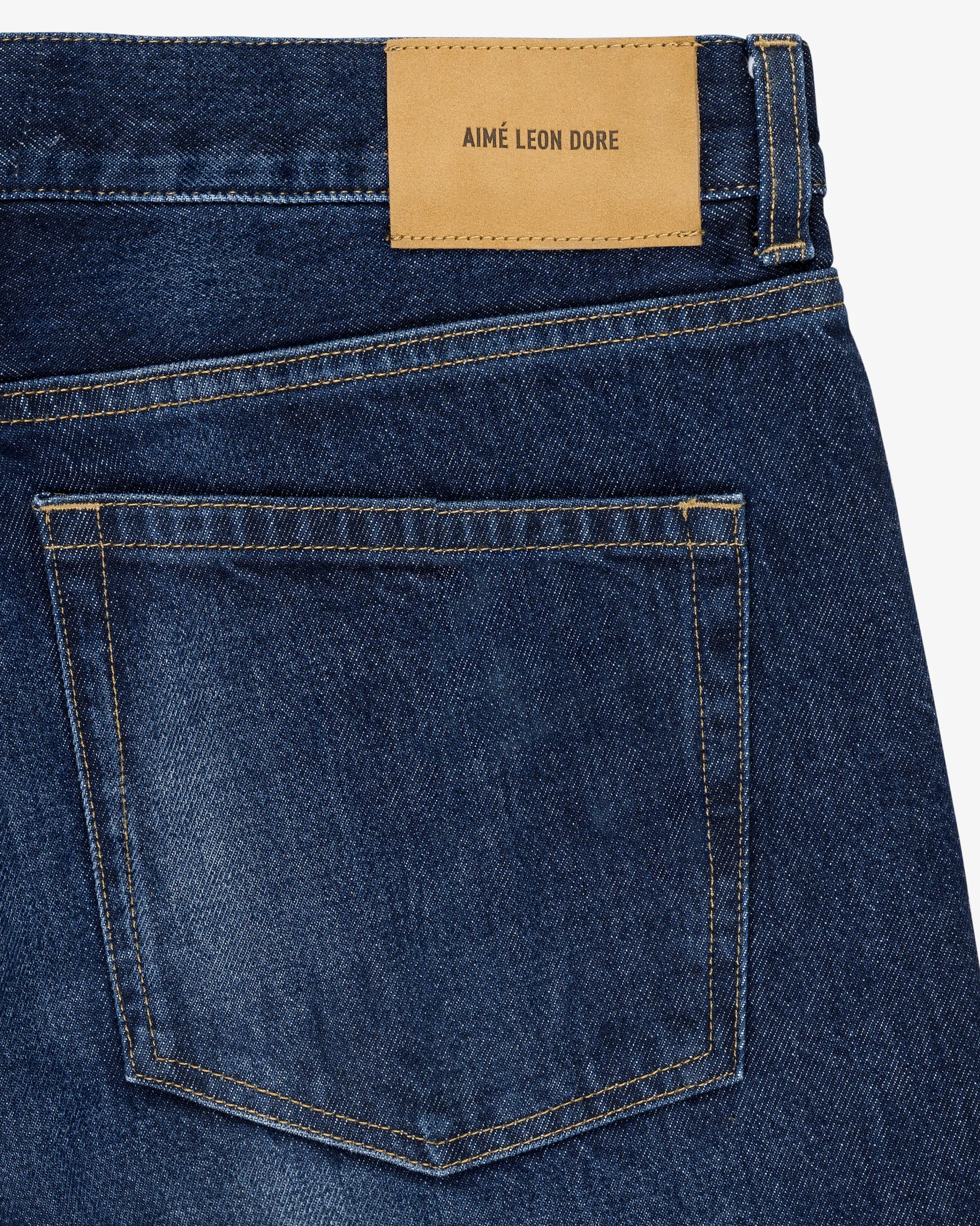 Aimé Leon Dore Cowboy Crease Straight Fit Denim