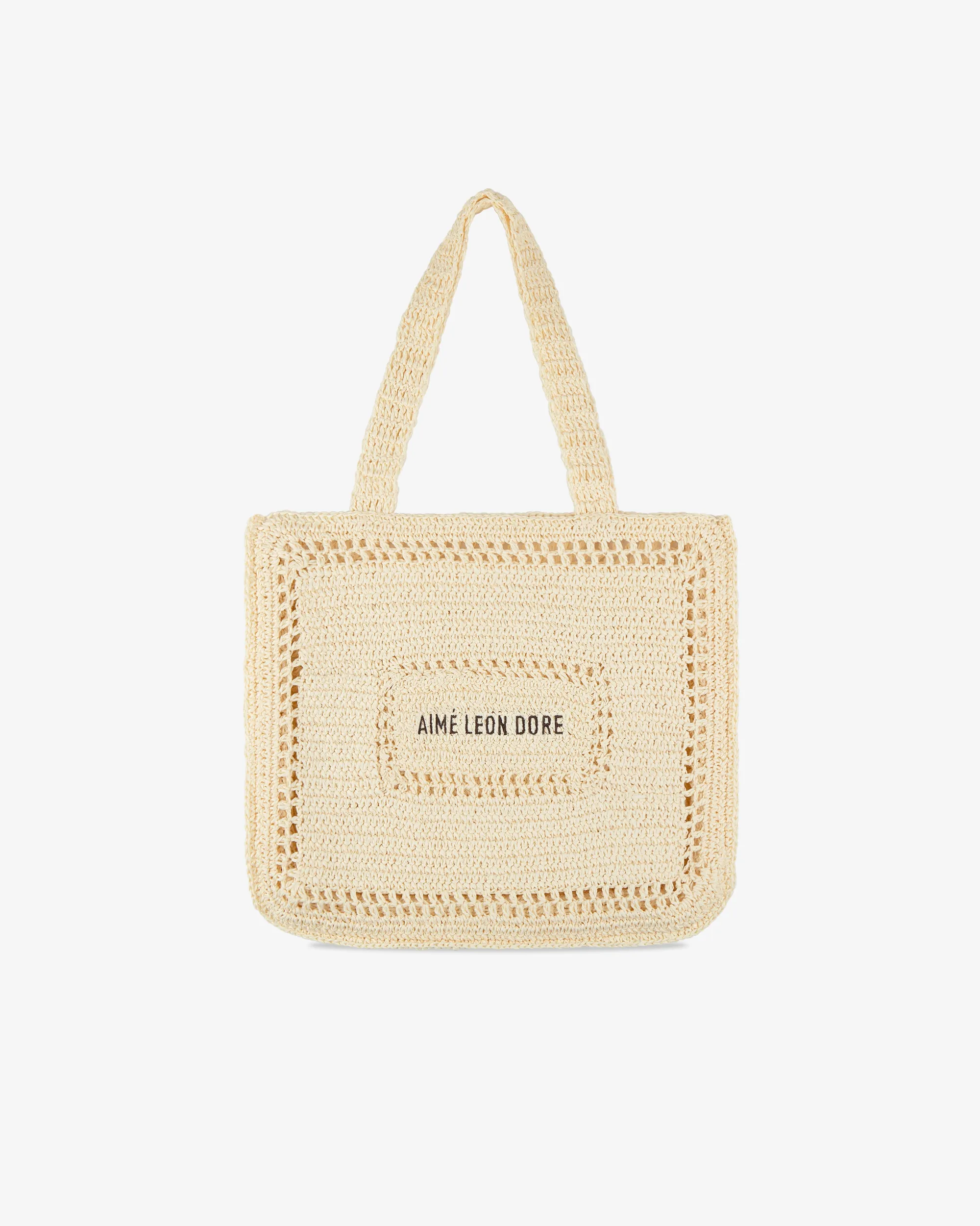 Aimé Leon Dore Crochet Tote Bag