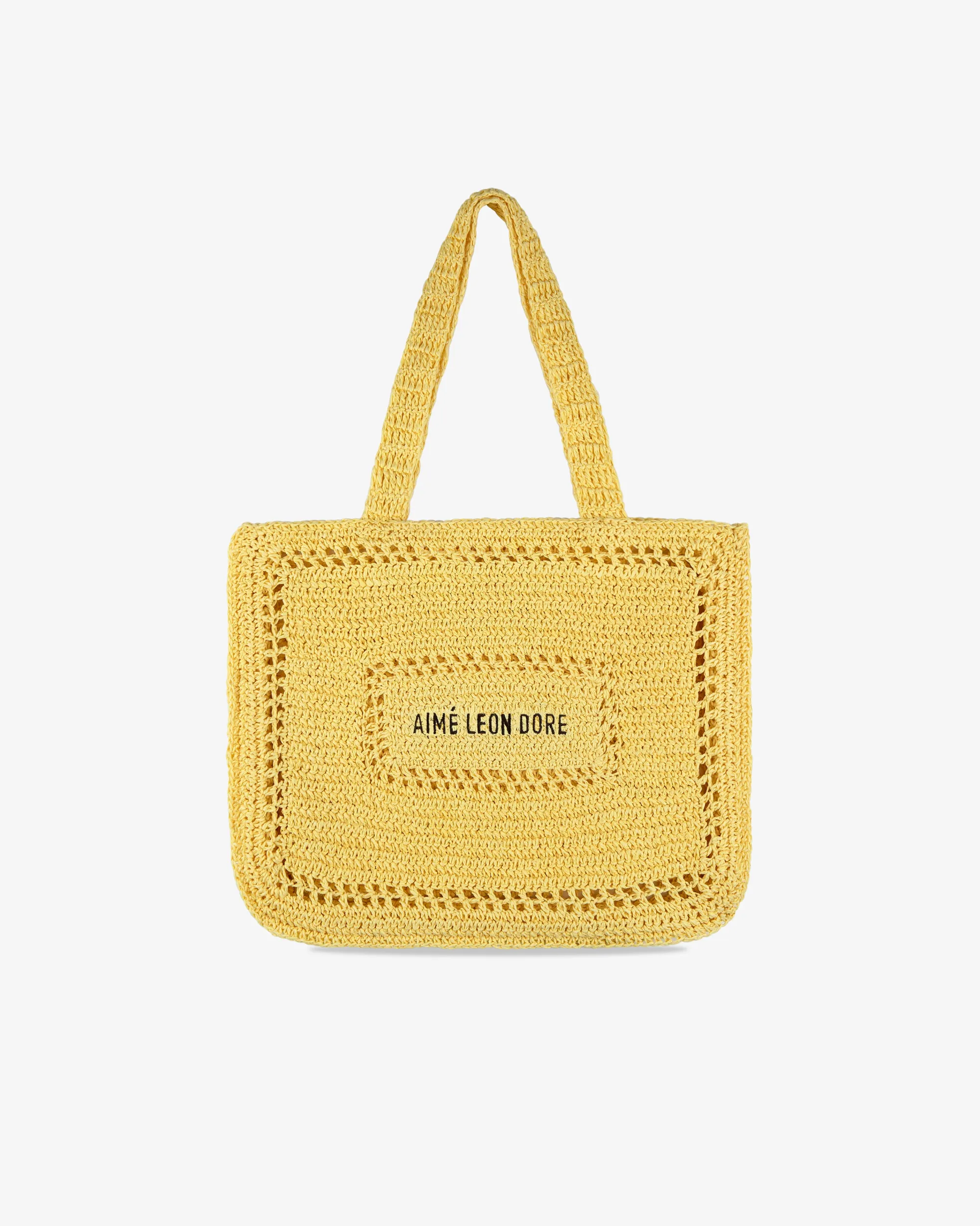 Aimé Leon Dore Crochet Tote Bag