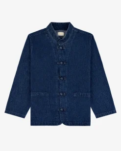 Aimé Leon Dore Denim Collarband Jacket