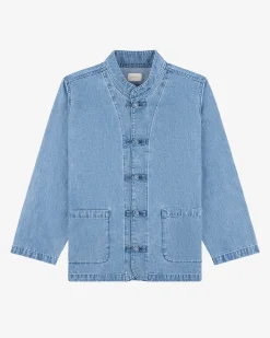 Aimé Leon Dore Denim Collarband Jacket