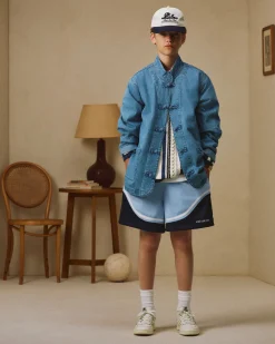 Aimé Leon Dore Denim Collarband Jacket