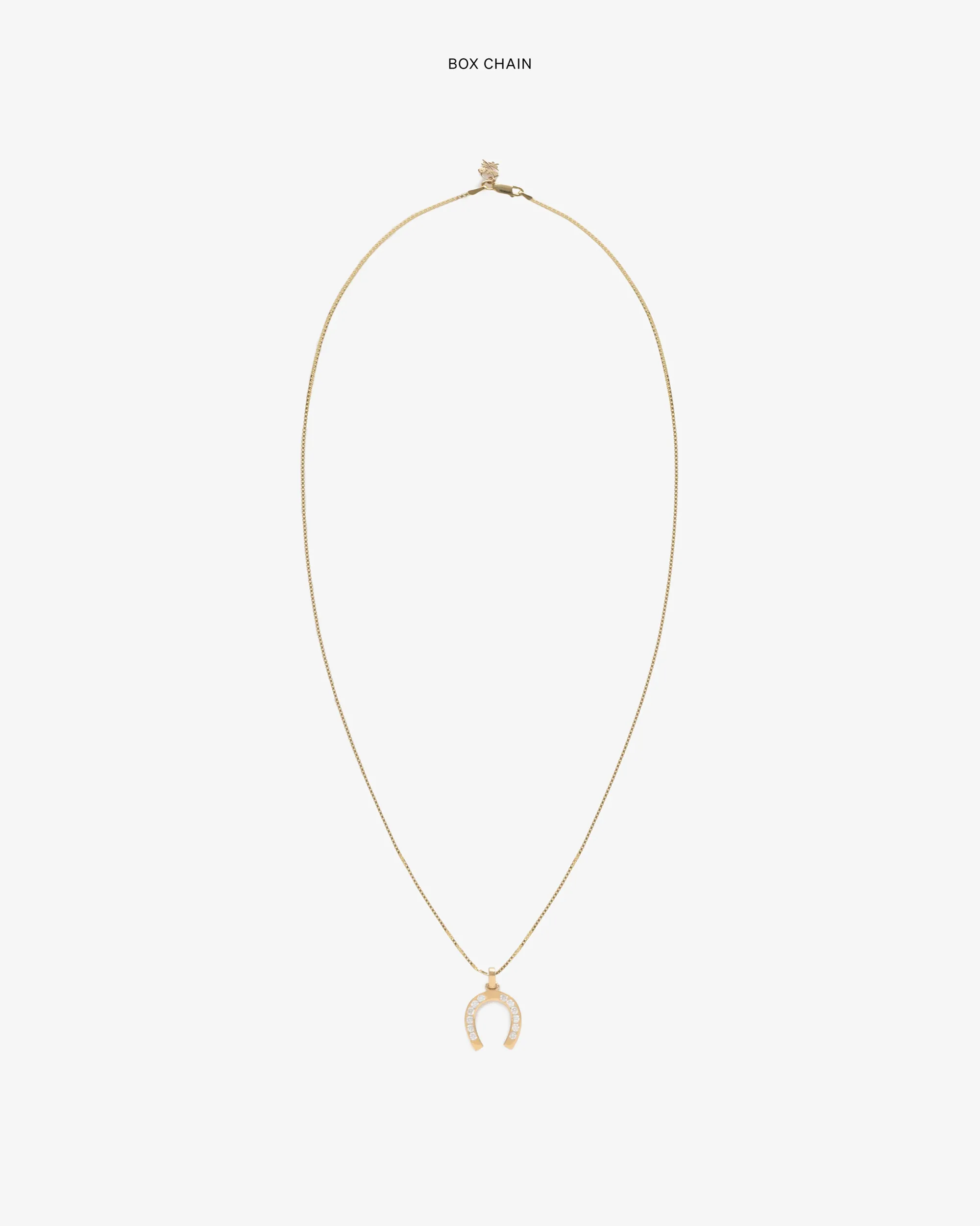 Aimé Leon Dore Diamond Horseshoe Pendant