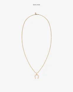 Aimé Leon Dore Diamond Horseshoe Pendant