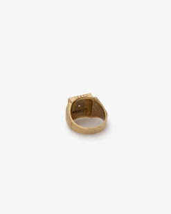 Aimé Leon Dore Diamond Tile Ring