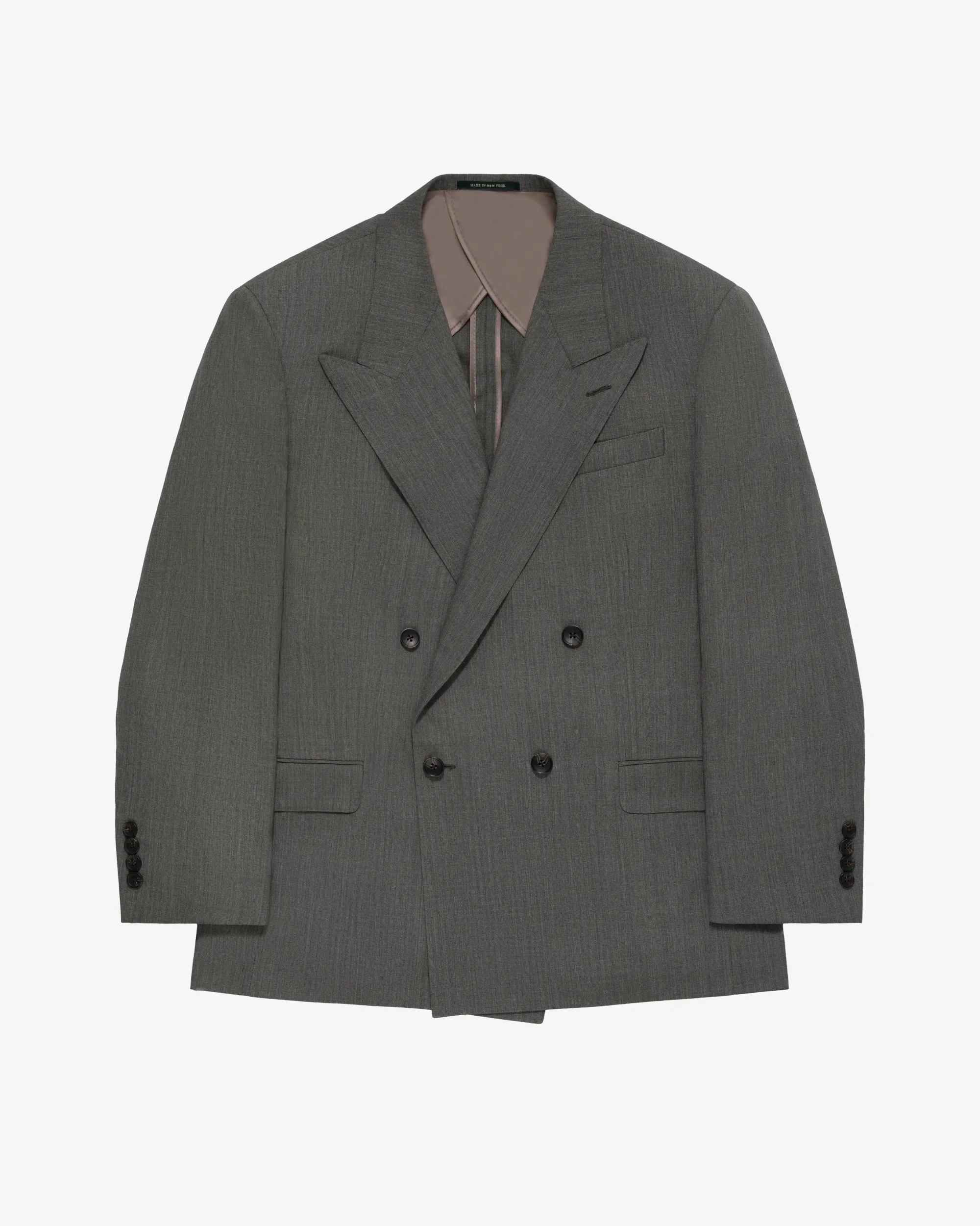 Aimé Leon Dore Double-Breasted Tropical Wool Suit Jacket