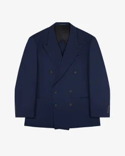 Aimé Leon Dore Double-Breasted Wool Seersucker Suit Jacket