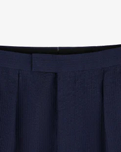 Aimé Leon Dore Double-Pleated Wool Seersucker Suit Trouser