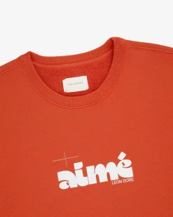 Aimé Leon Dore Drafting Logo Crewneck Sweatshirt