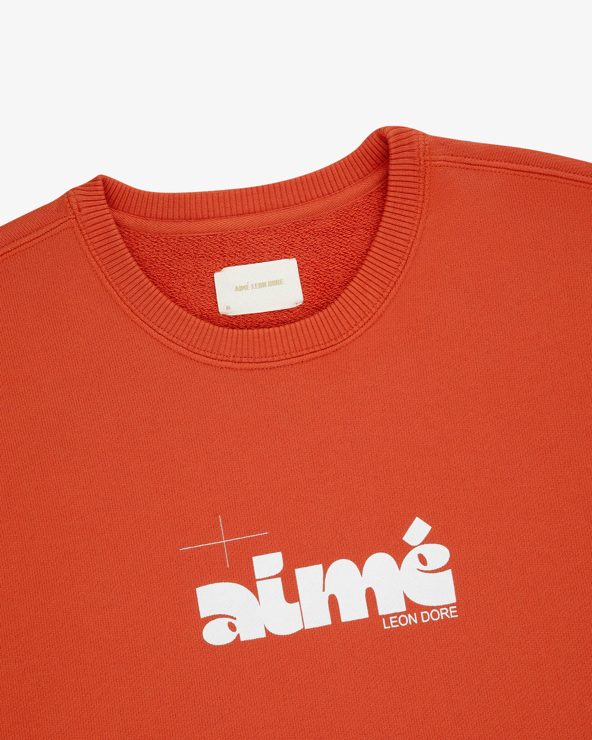 Aimé Leon Dore Drafting Logo Crewneck Sweatshirt