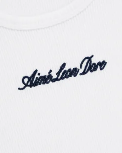 Aimé Leon Dore Embroidered Logo Tank Top