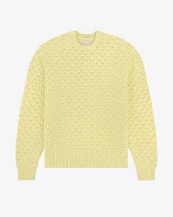 Aimé Leon Dore Eyelet Knit Crewneck Sweater