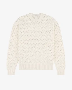 Aimé Leon Dore Eyelet Knit Crewneck Sweater