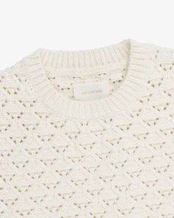 Aimé Leon Dore Eyelet Knit Crewneck Sweater