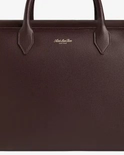 Aimé Leon Dore Full Grain Leather Briefcase Duffle