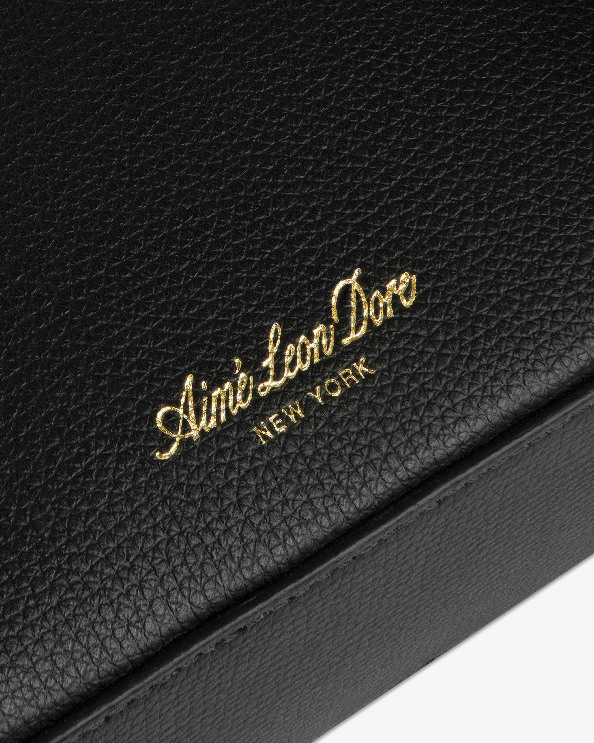 Aimé Leon Dore Full Grain Leather Shoulder Bag