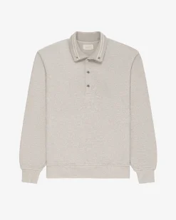 Aimé Leon Dore Jacquard Collar Snap Pullover
