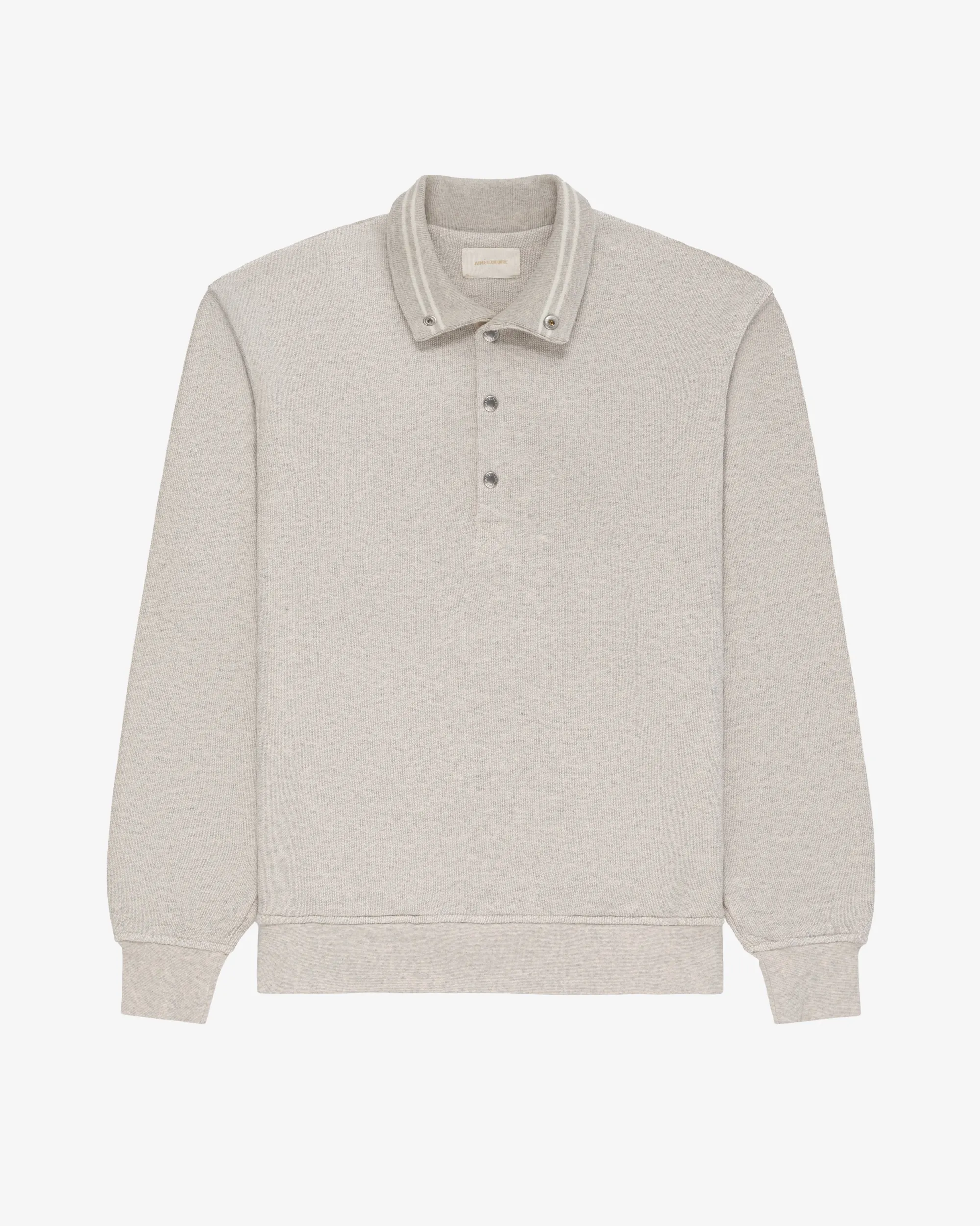 Aimé Leon Dore Jacquard Collar Snap Pullover
