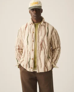 Aimé Leon Dore Jacquard Knit Overshirt