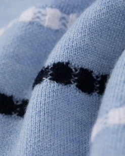 Aimé Leon Dore Jacquard Stripe Polo Cardigan