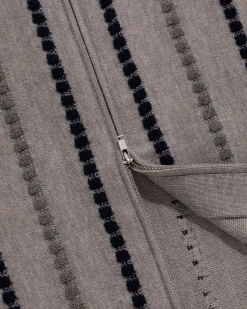 Aimé Leon Dore Jacquard Stripe Polo Cardigan