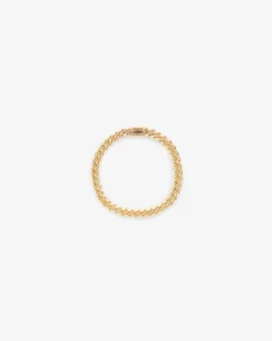 Aimé Leon Dore 14Kt Gold Cuban Link Bracelet