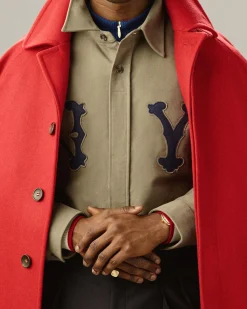 Aimé Leon Dore 14Kt Gold Diamond Signet Ring