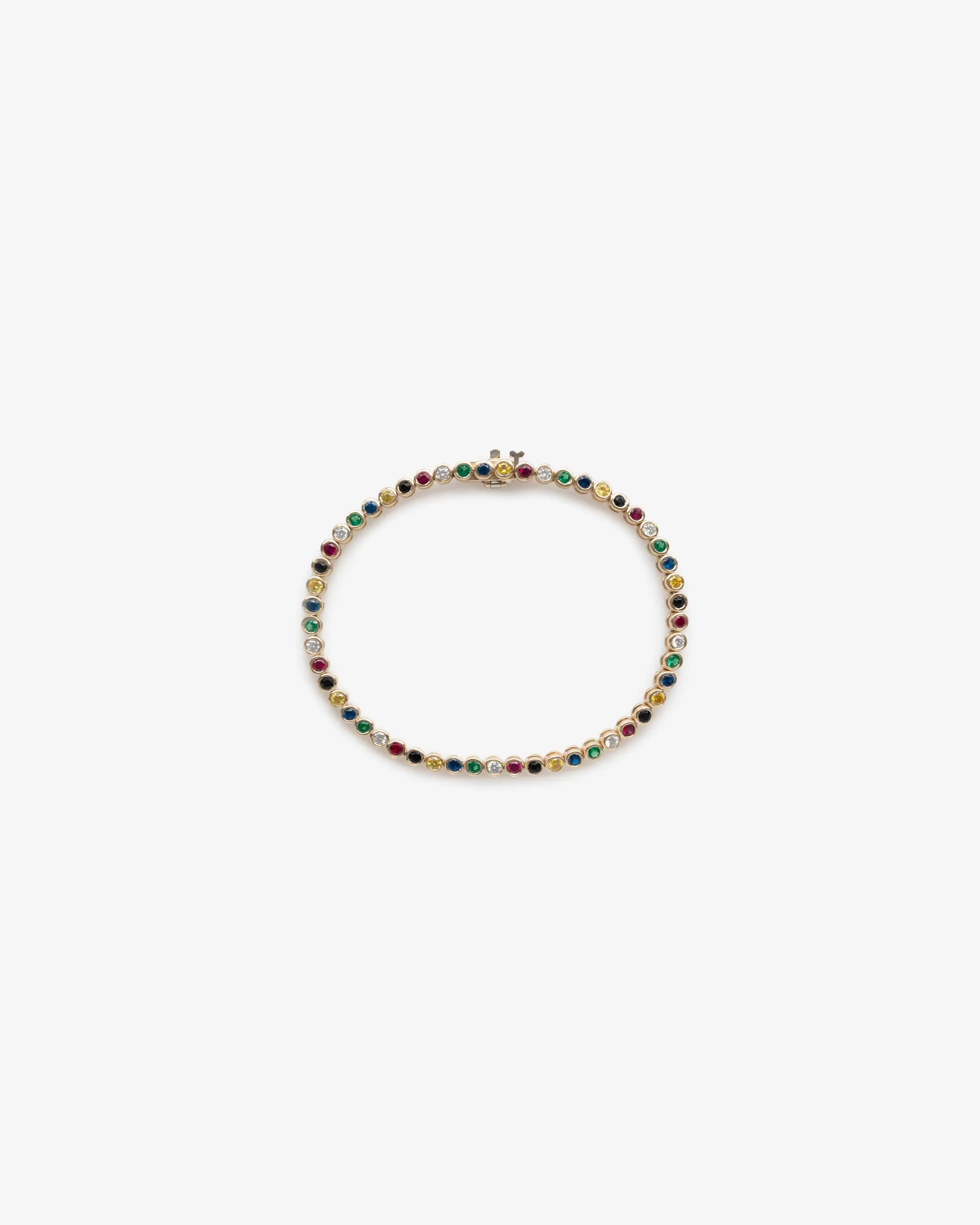 Aimé Leon Dore 14Kt Gold Gemstone Bracelet