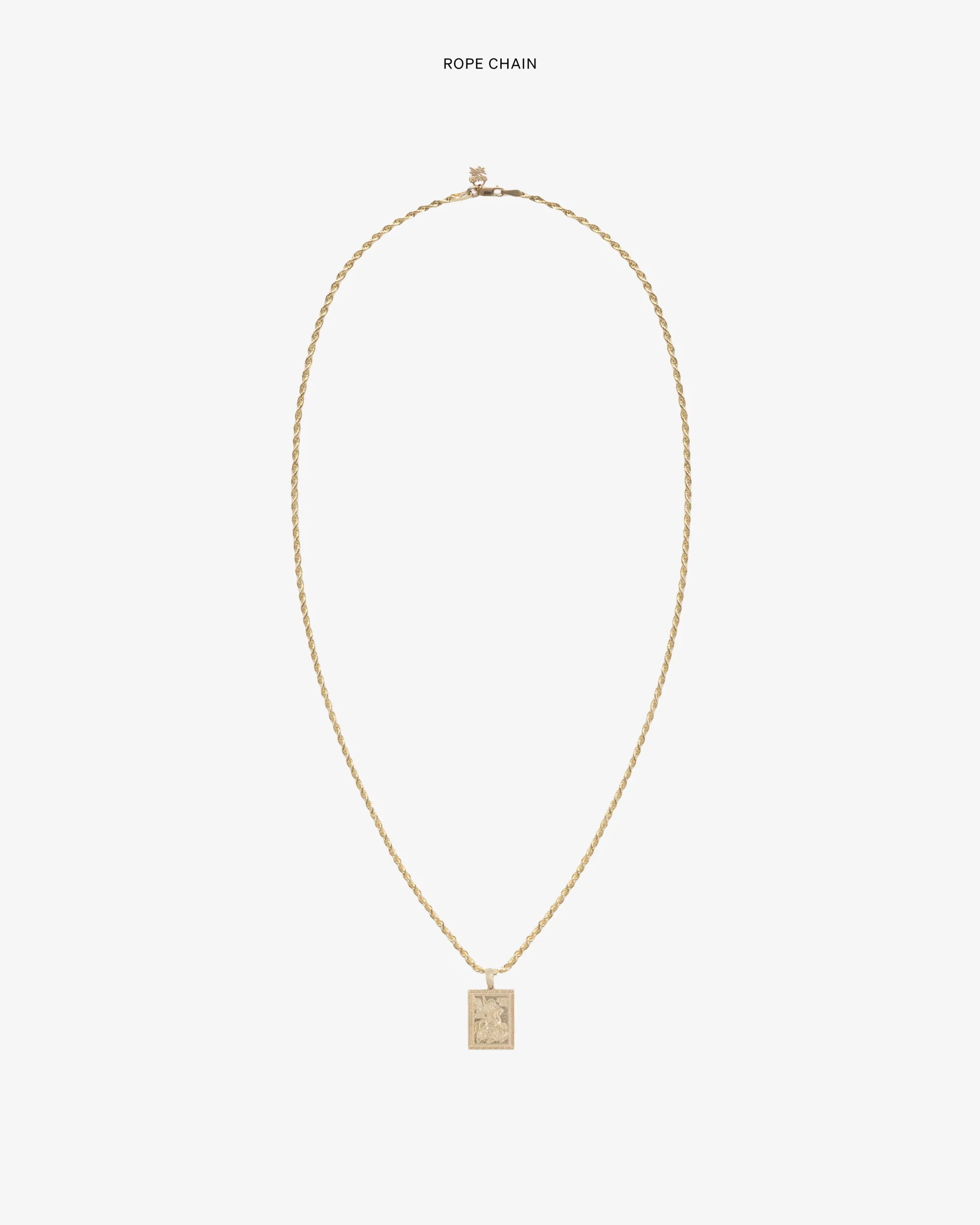 Aimé Leon Dore 14Kt Gold Saint George Pendant