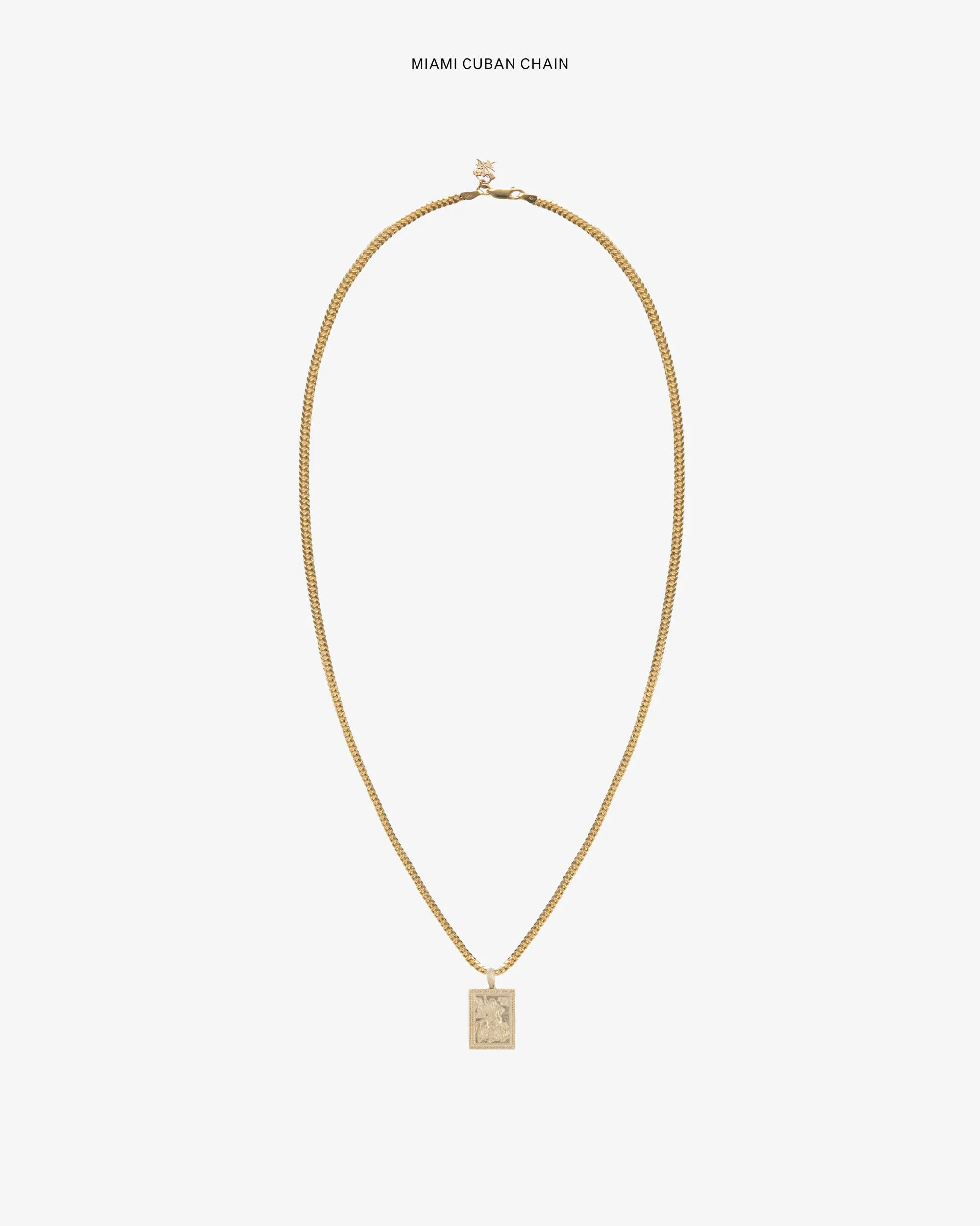 Aimé Leon Dore 14Kt Gold Saint George Pendant