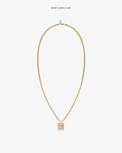 Aimé Leon Dore 14Kt Gold Sappho Poet Pendant