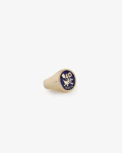 Aimé Leon Dore 14Kt Queens Crest Ring