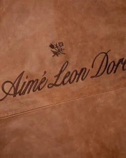 Aimé Leon Dore Leather Aviator Jacket
