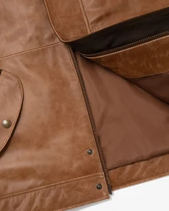 Aimé Leon Dore Leather Aviator Jacket