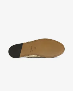 Aimé Leon Dore Leather Raffia Mule