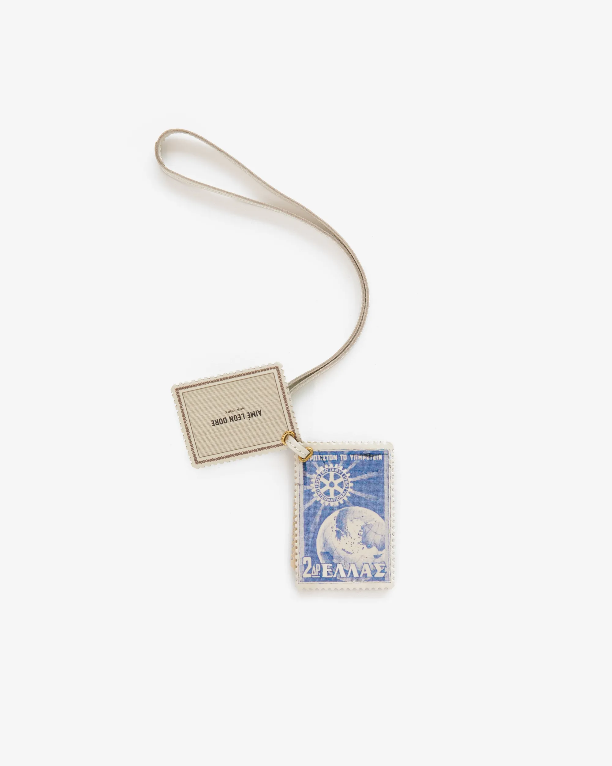 Aimé Leon Dore Leather Traveler Charm