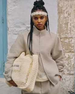 Aimé Leon Dore Linen Track Jacket