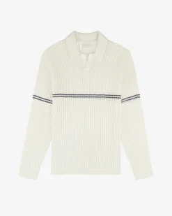 Aimé Leon Dore Long-Sleeve Mesh Knit Polo