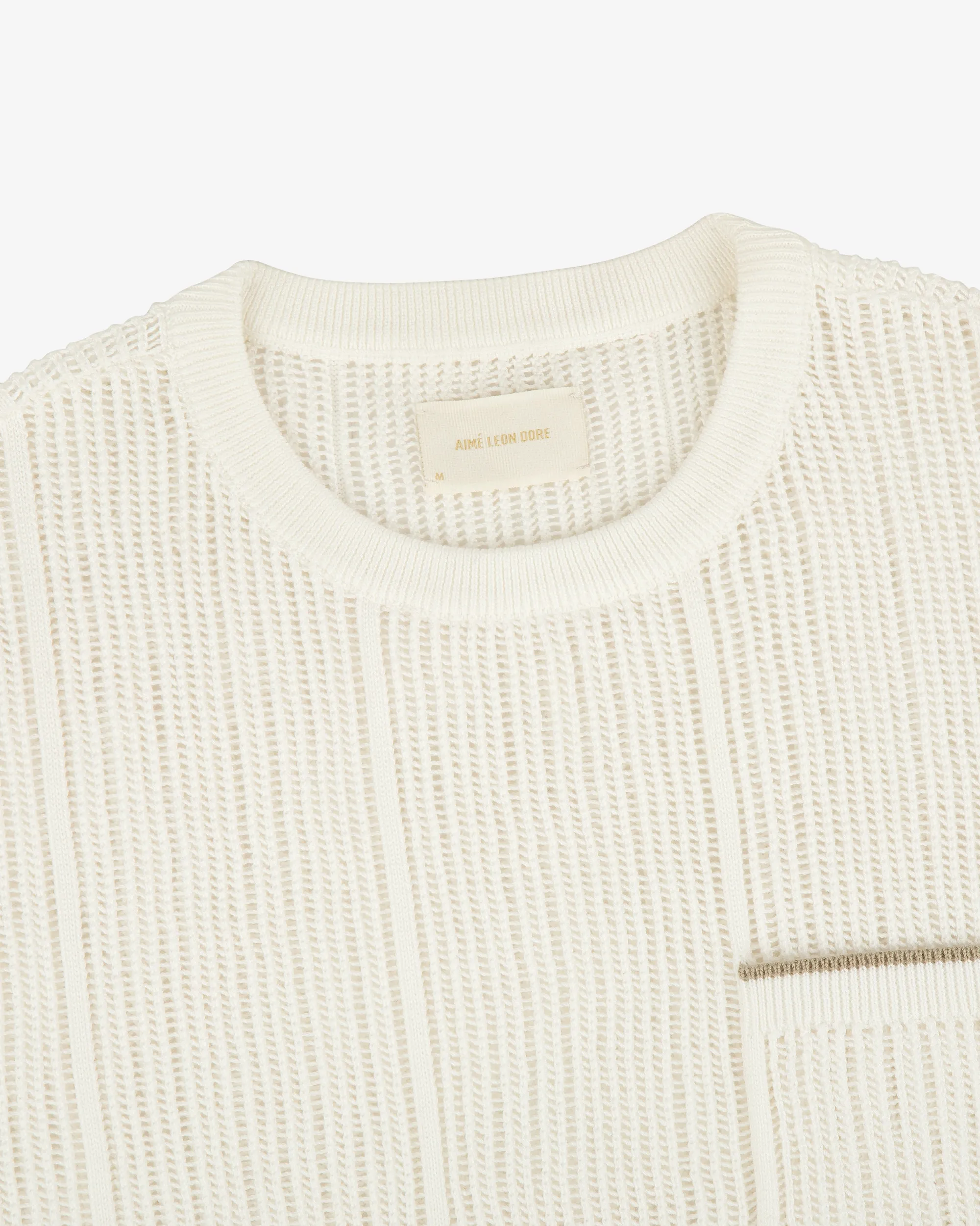 Aimé Leon Dore Long-Sleeve Mesh Knit Tee