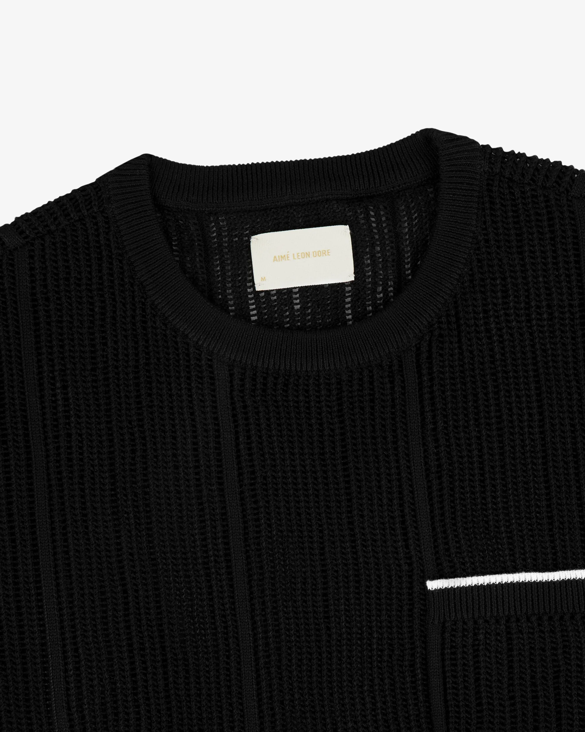 Aimé Leon Dore Long-Sleeve Mesh Knit Tee